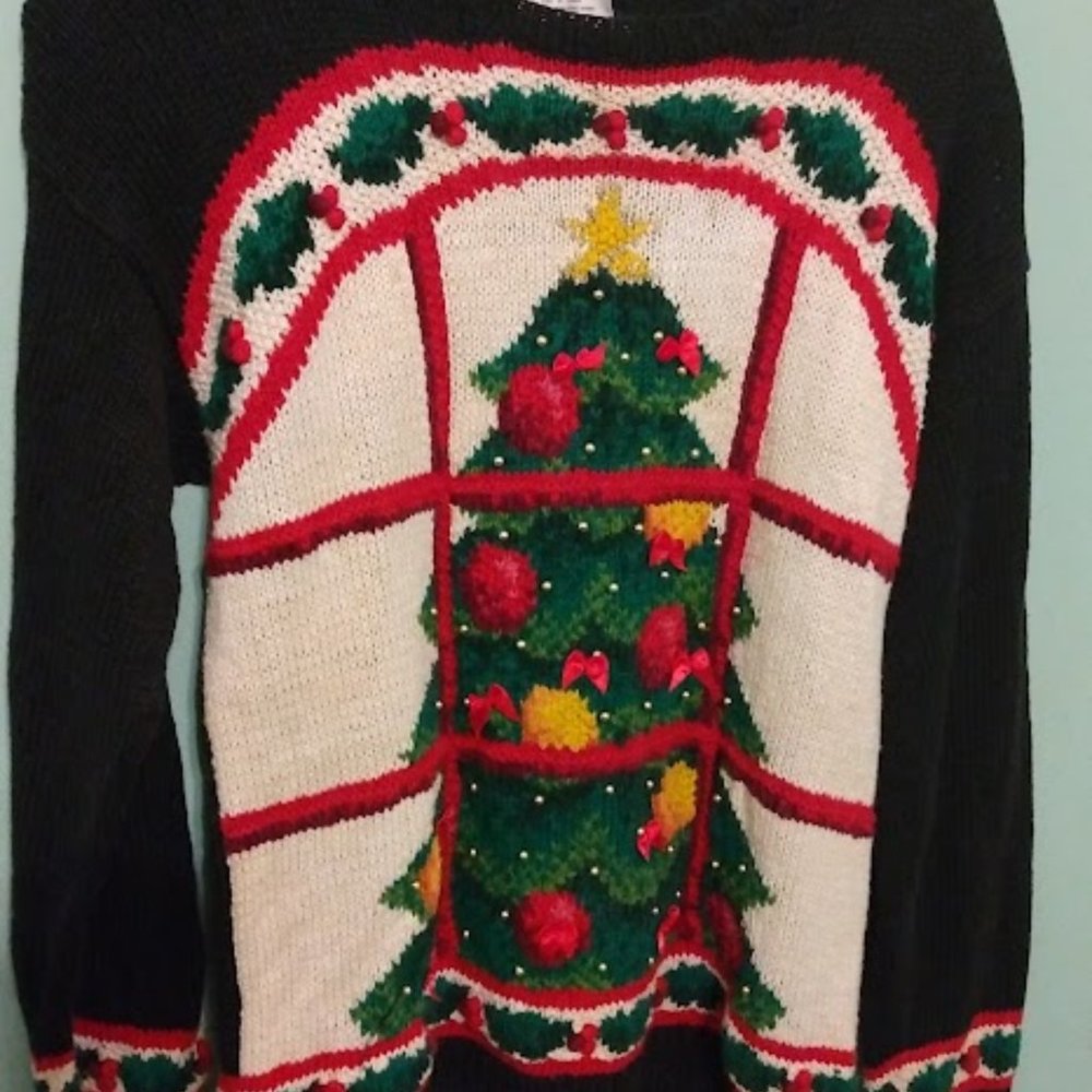 Vintage Marissa Christina Classic Knitted Christmas Sweater